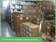 Cold Room Temperature mapping Study - Vacker India